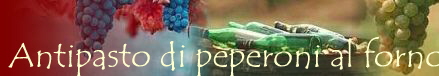 Antipasto di peperoni al forno