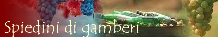 Spiedini di gamberi